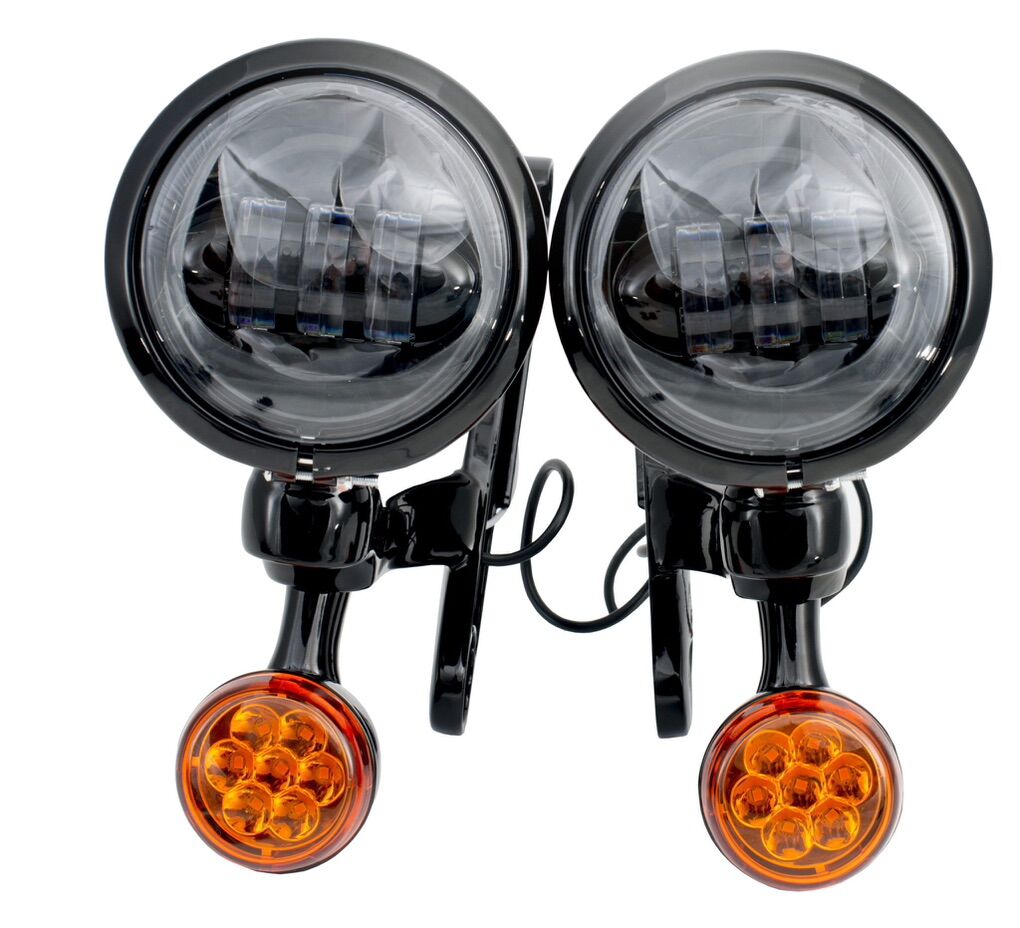 Road King Electra Street Glide auxillary Lights