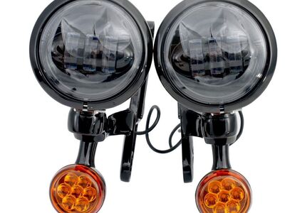 Road King Electra Street Glide auxillary Lights