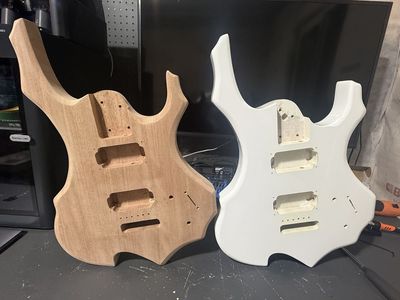 Mahogany Guitar Body