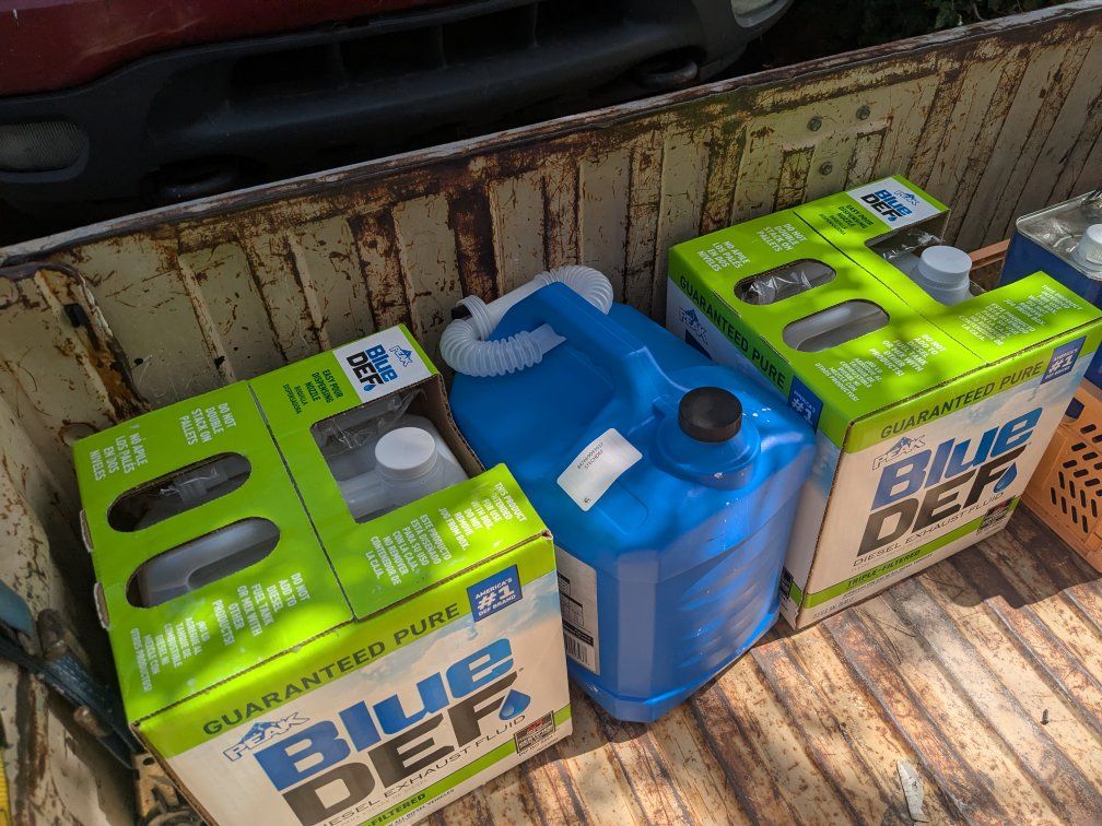 7.5 gal DEF FLUID diesel fuel Cummins Powerstroke