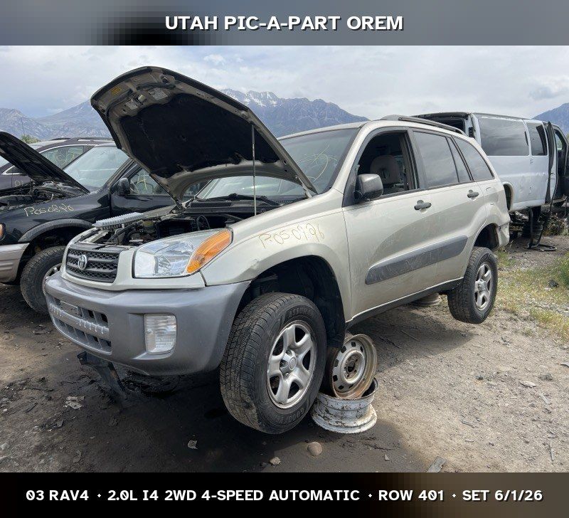 2003 Toyota RAV4 Parts - UTPAP Orem