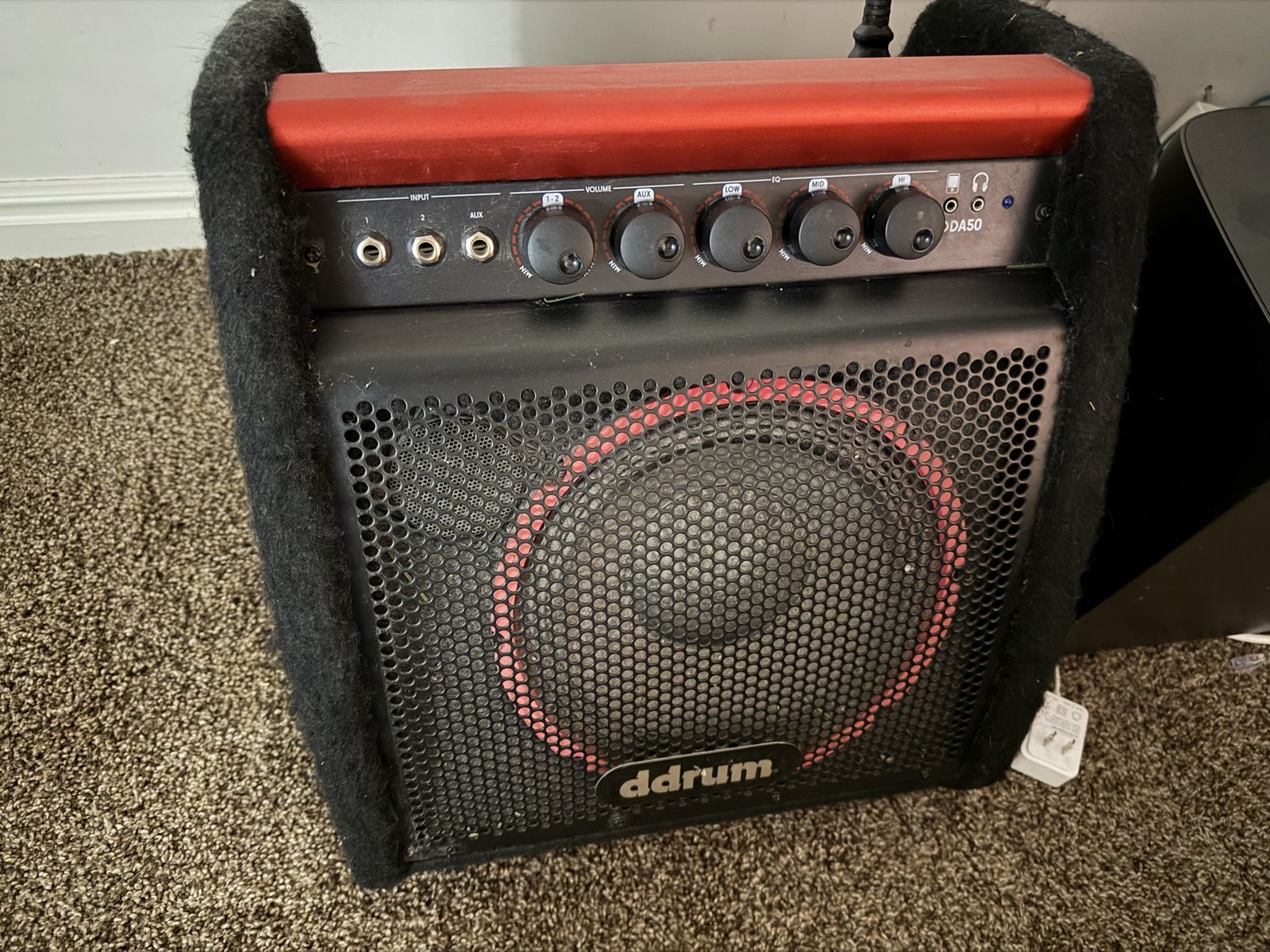 ddrum DDA50 50W Acoustic Drum Amplifier - Practice Amp with EQ