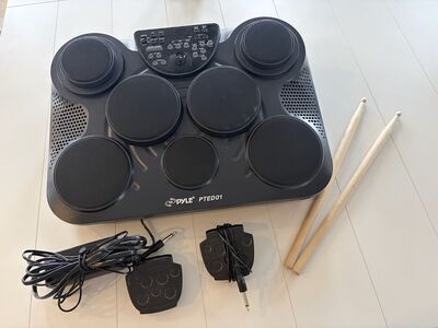 Pyle PTED01 Electronic Table Digital Drum Kit