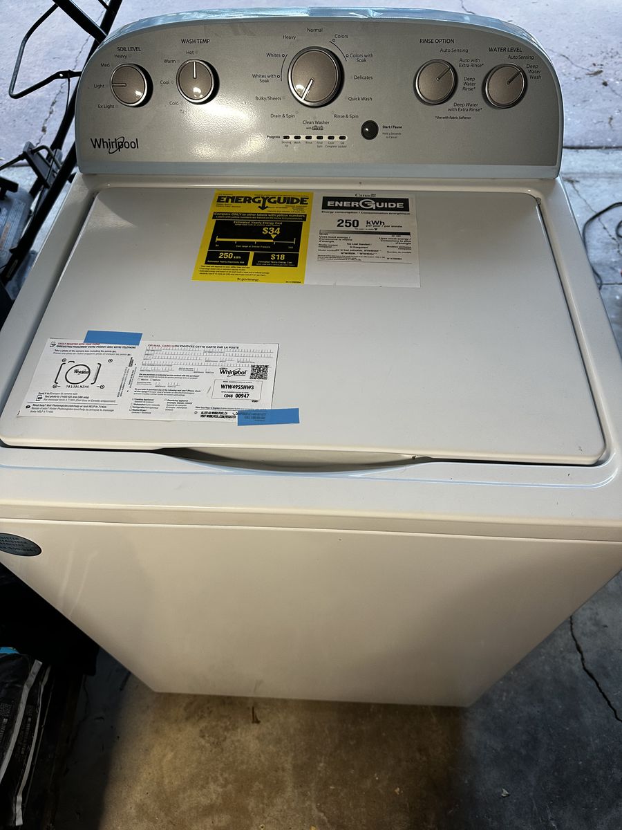 Washer electric Whirlpool