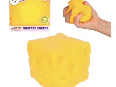 Tremendous! Squeeze Cheese Squishy Fidget Toy - Ages 3+ $9