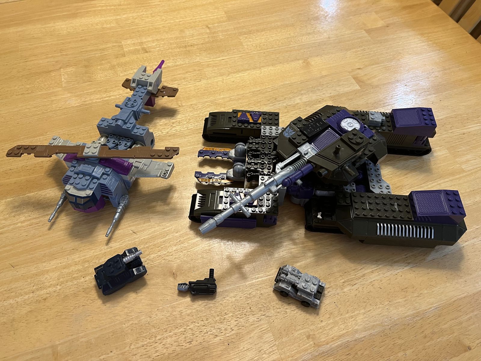 BTR Transformers Megatron & Cyclonus with Minicons