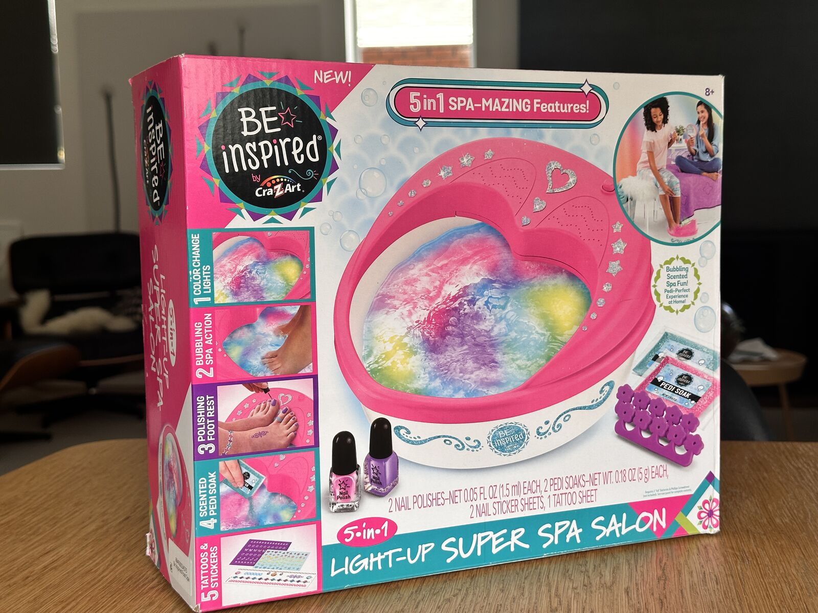 New - Light Up Super Spa Salon by Cra-Z-Art. Be Inspired