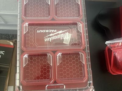 Milwaukee Packout Compact Organizer Box With Bins