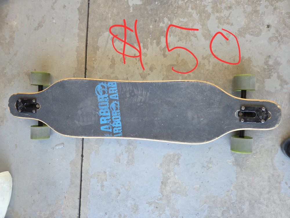 Arbor Axis Longboard Skateboard Drop-Through Deck