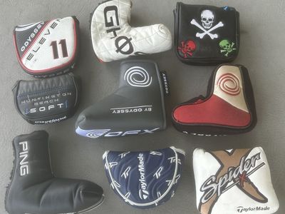 Assortment of putter covers
