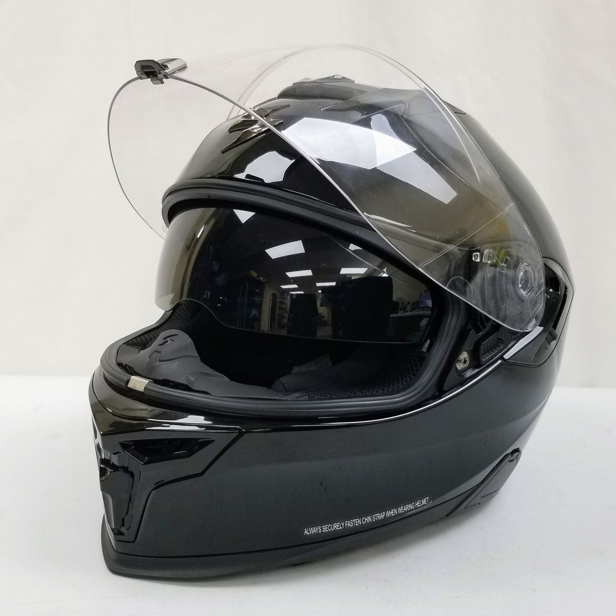 Scorpion Exo Exo-T520 Helmet Gloss Black Size 2X (75-20752X-L-R2-S2)