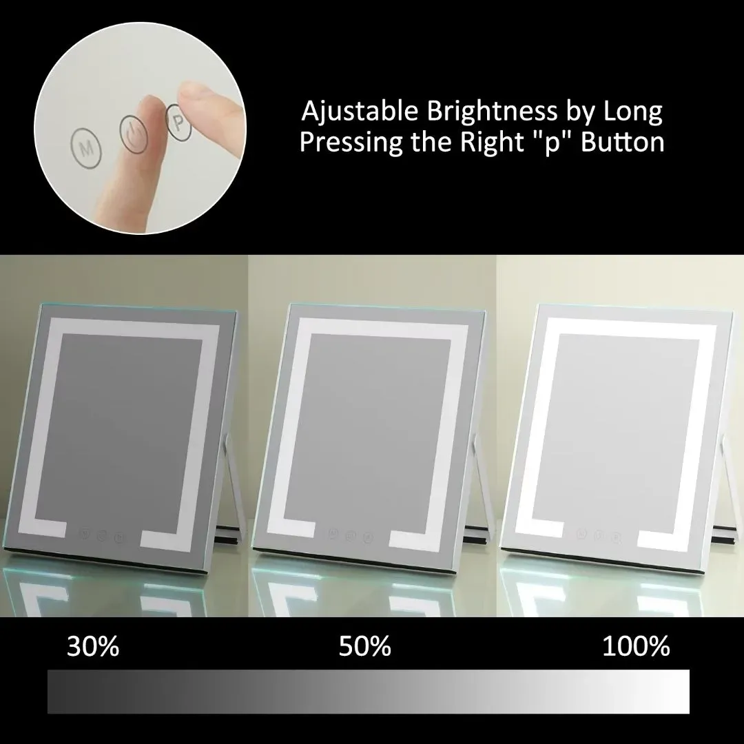 Vanity Mirror, Hollywood Makeup Mirror with Dimmable Lights