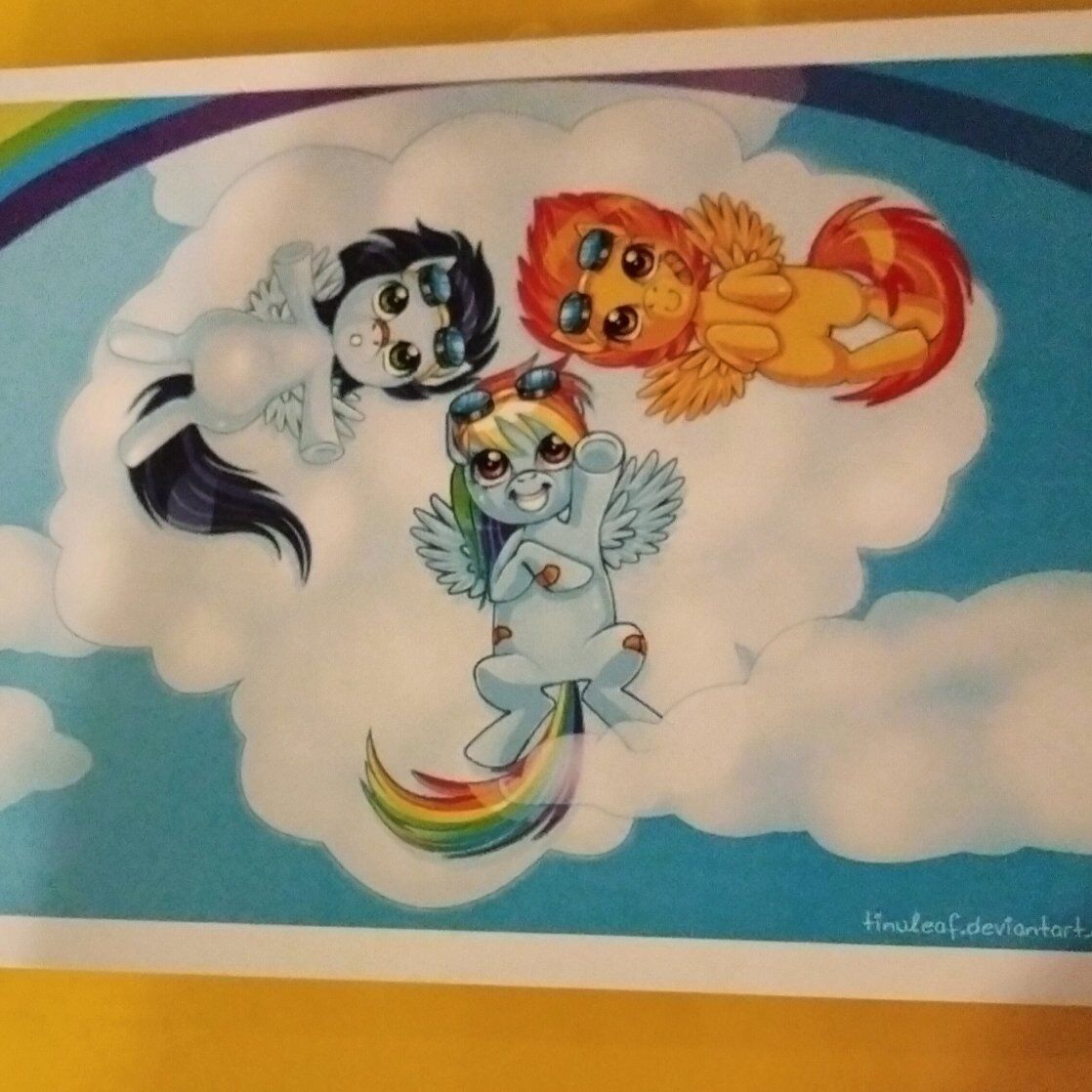MLP 3 pegasi art card