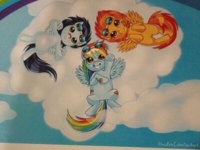 MLP 3 pegasi art card