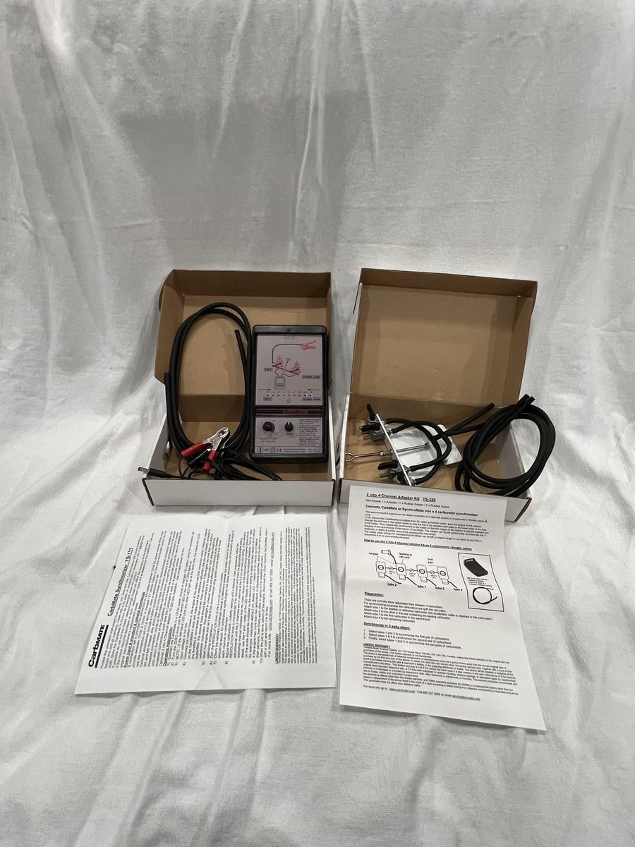 TechMate CarbMate Carburetor Synchronization Tool