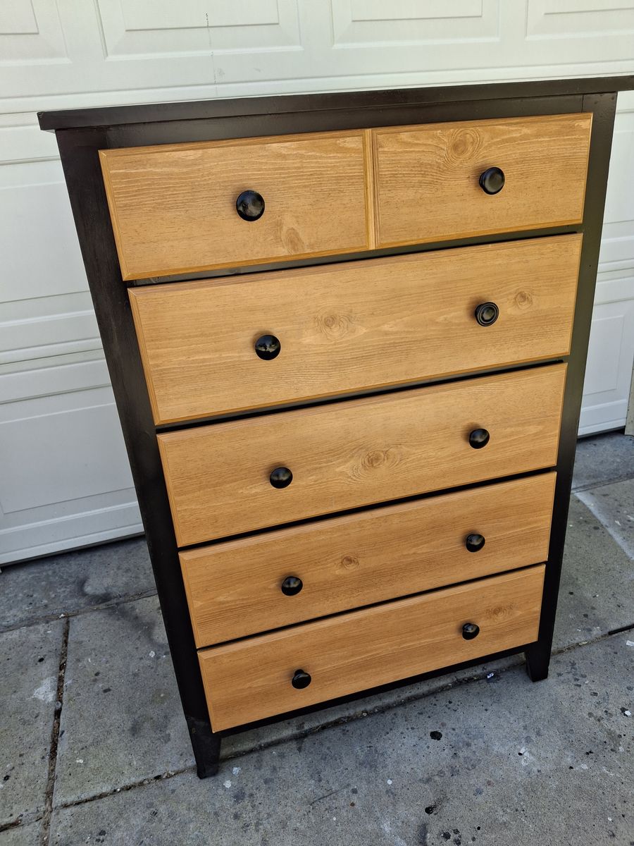 contemporary 5 drawers dresser