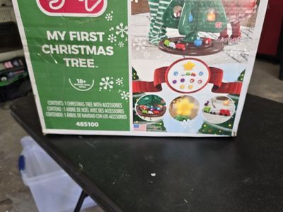 Step2 My First Christmas Tree with Lights & Sounds - Toddler Holiday Decor & Play Set 18+ Months