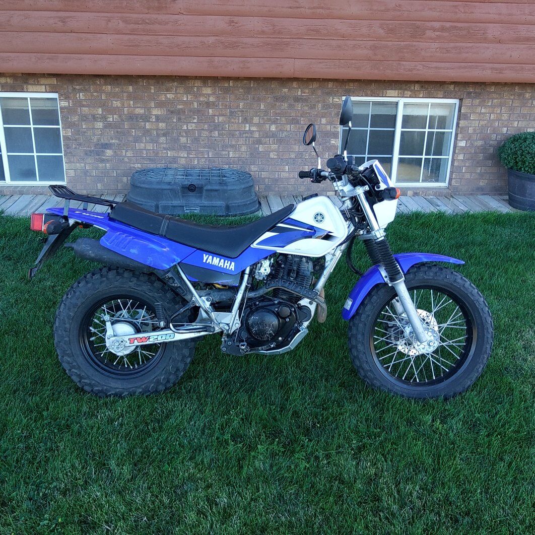 2007 t dub 5300 miles.  tw200 Yamaha tw 200