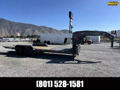 2026 RawMaxx 7x22 16k G7X I-Beam Gravity Gooseneck