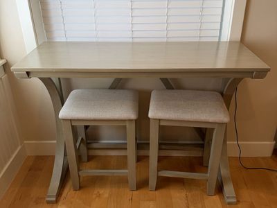 3 Piece Counter Height Table Set
