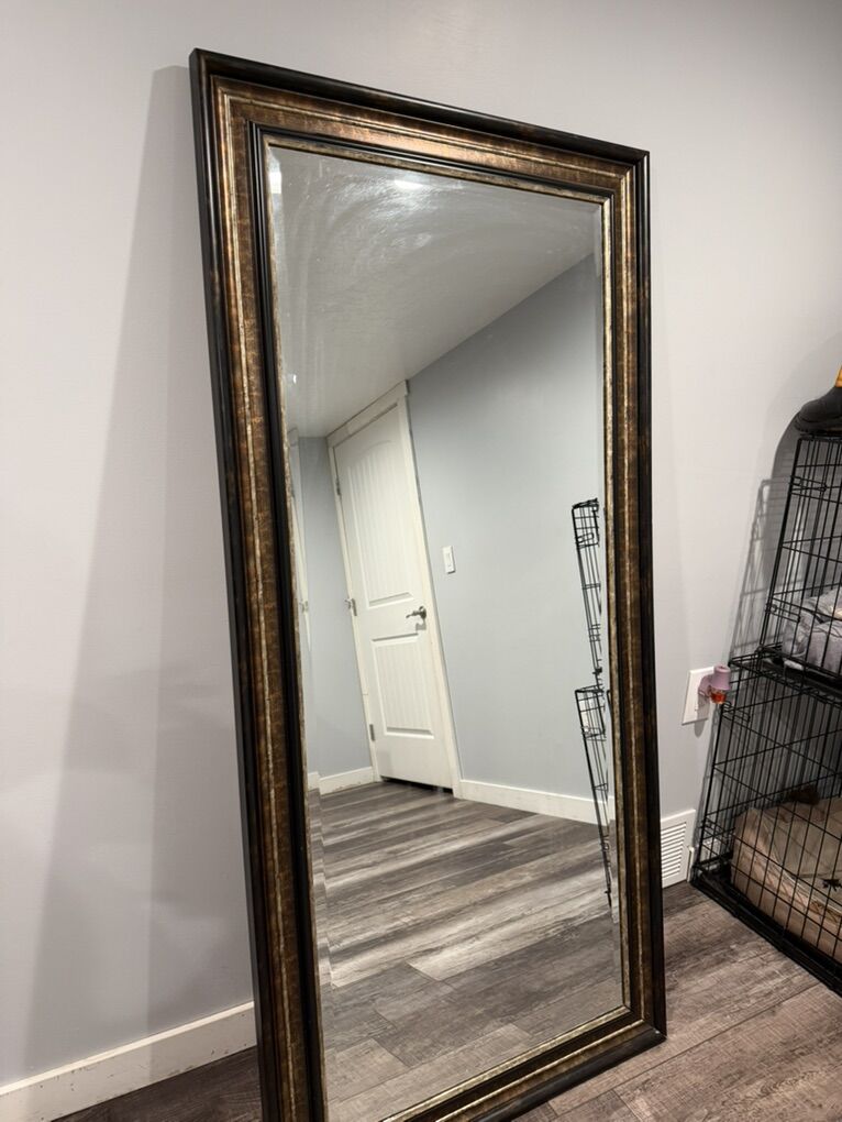Large Decorative Full Length Floor Mirror