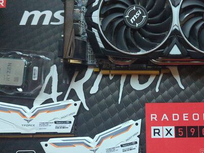 Graphics Card AMD Radeon RX590 MSI Armor OC