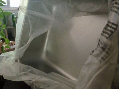 Winco SPH4 1/2 Size Anti-Jam Stainless Steel Steam Table Pan - 4" Deep