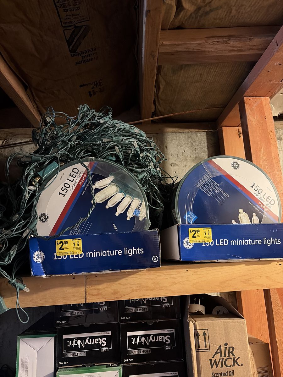 Christmas lights for sale $150 OBO EVERYTHING INCLUDED…