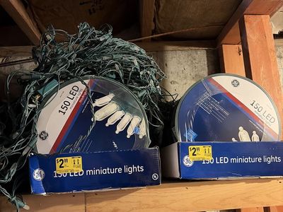 Christmas lights for sale $150 OBO EVERYTHING INCLUDED…