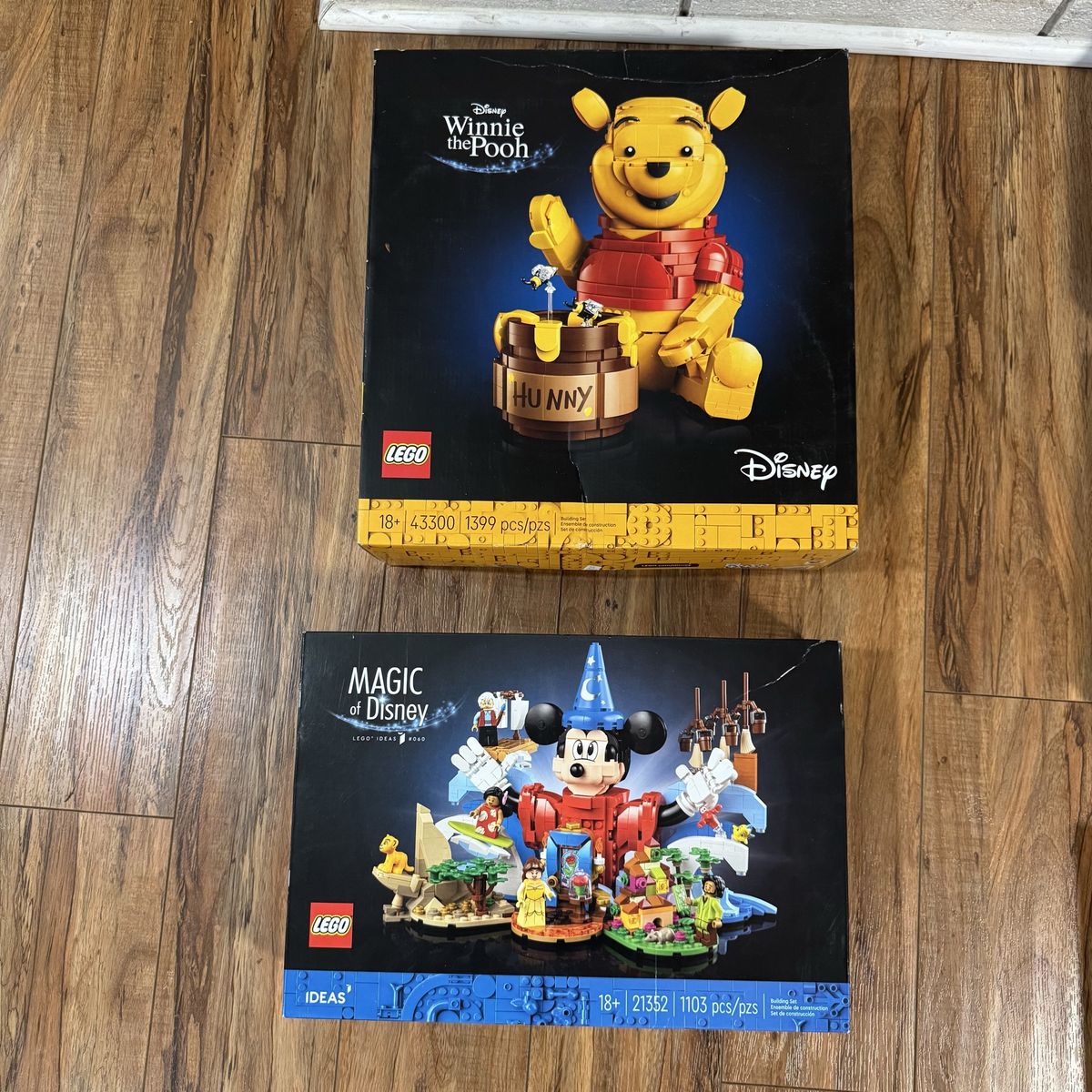 LEGO Disney Winnie the Pooh and Magic of Disney Set Bundle