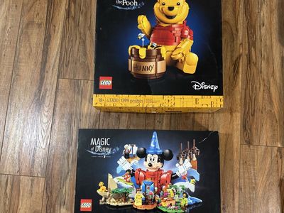 LEGO Disney Winnie the Pooh and Magic of Disney Set Bundle