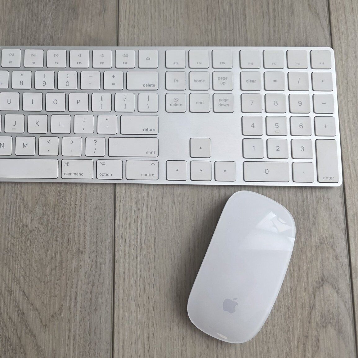 Apple Magic Keyboard and Mouse