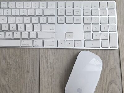 Apple Magic Keyboard and Mouse