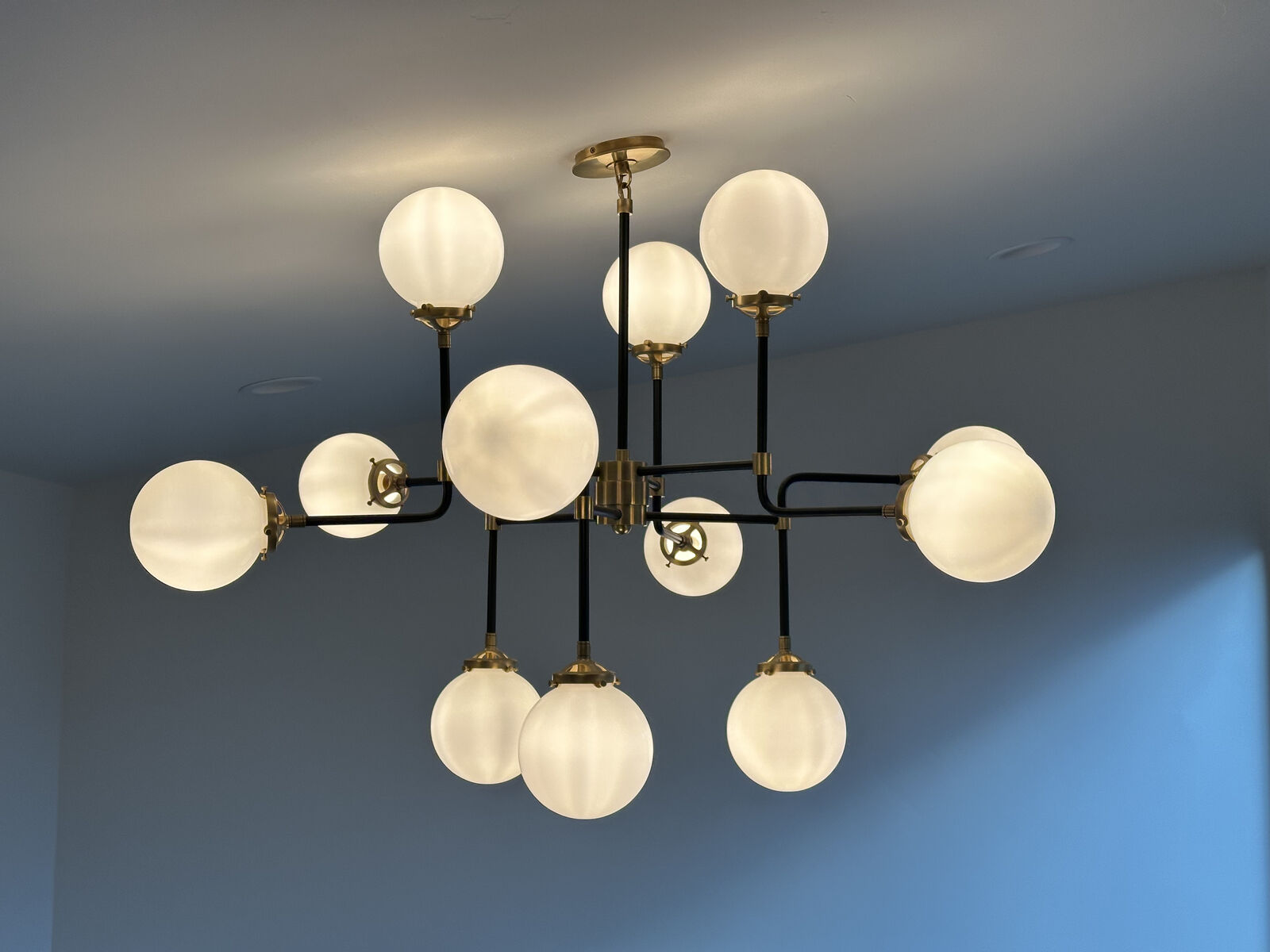 Stunning Mid-Century Parlor Chandelier