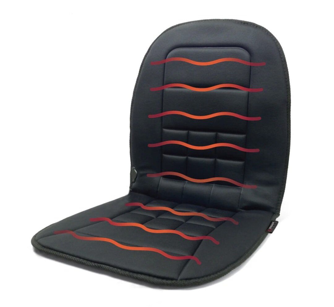 New Wagan Tech 12-Volt Heated Seat Cushion Auto Ca