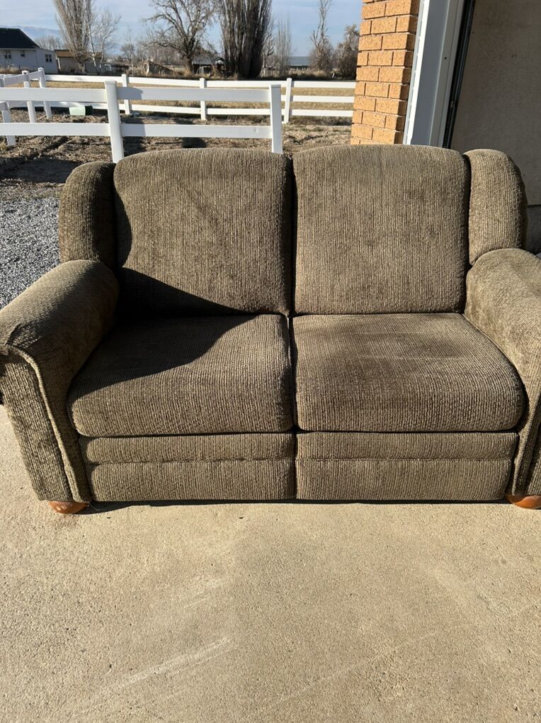 Couch And Loveseat Recliner Set