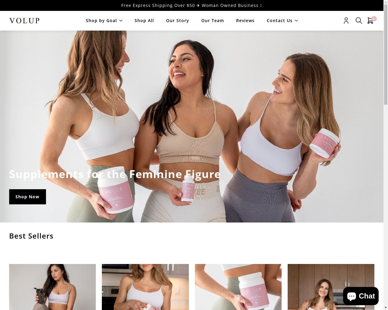 VOLUP - Women's Supplement Brand (1,357 Verified Customers)