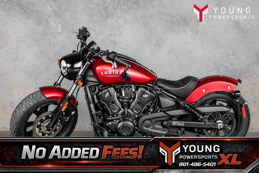 2025 Indian Motorcycle® Scout® Bobber Limited +Tech Sunset Red Smoke