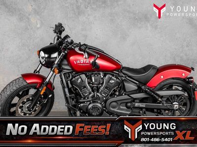 2025 Indian Motorcycle® Scout® Bobber Limited +Tech Sunset Red Smoke