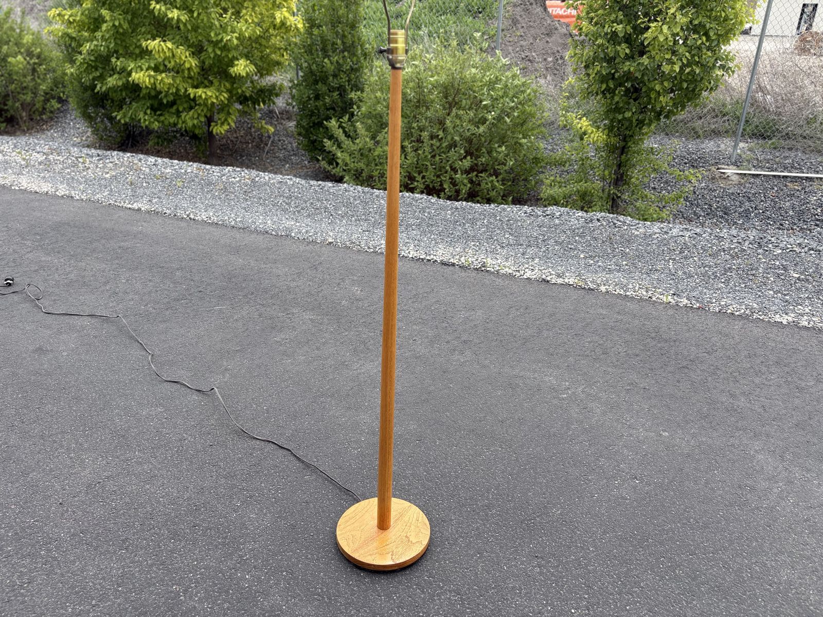 Beautiful Mid Centuey Modern teak George Kovacs floor lamp. Made in Sweden Vintage Scandinavian MCM