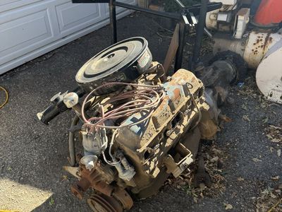 AMC 304 V8 four speed with. t case
