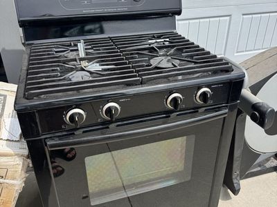 Bosch Black LP Range Oven