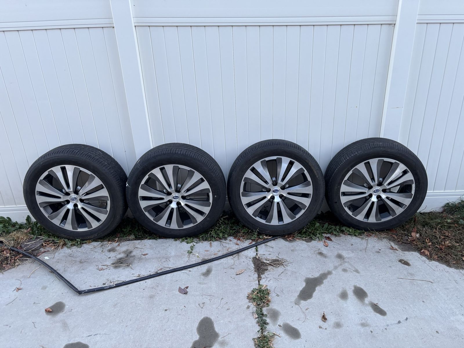 Subaru Outback OEM Wheels & Tires 20in- Set of 4, Used