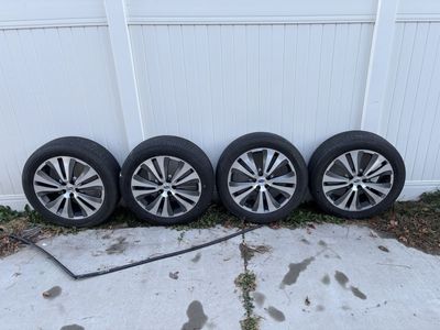 Subaru Outback OEM Wheels & Tires 20in- Set of 4, Used