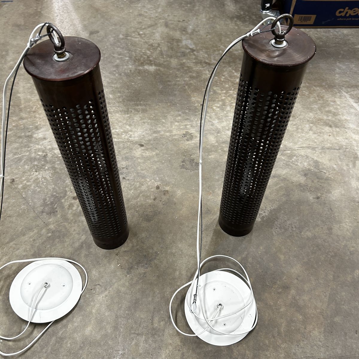 Artillery Shell Pendant Lights