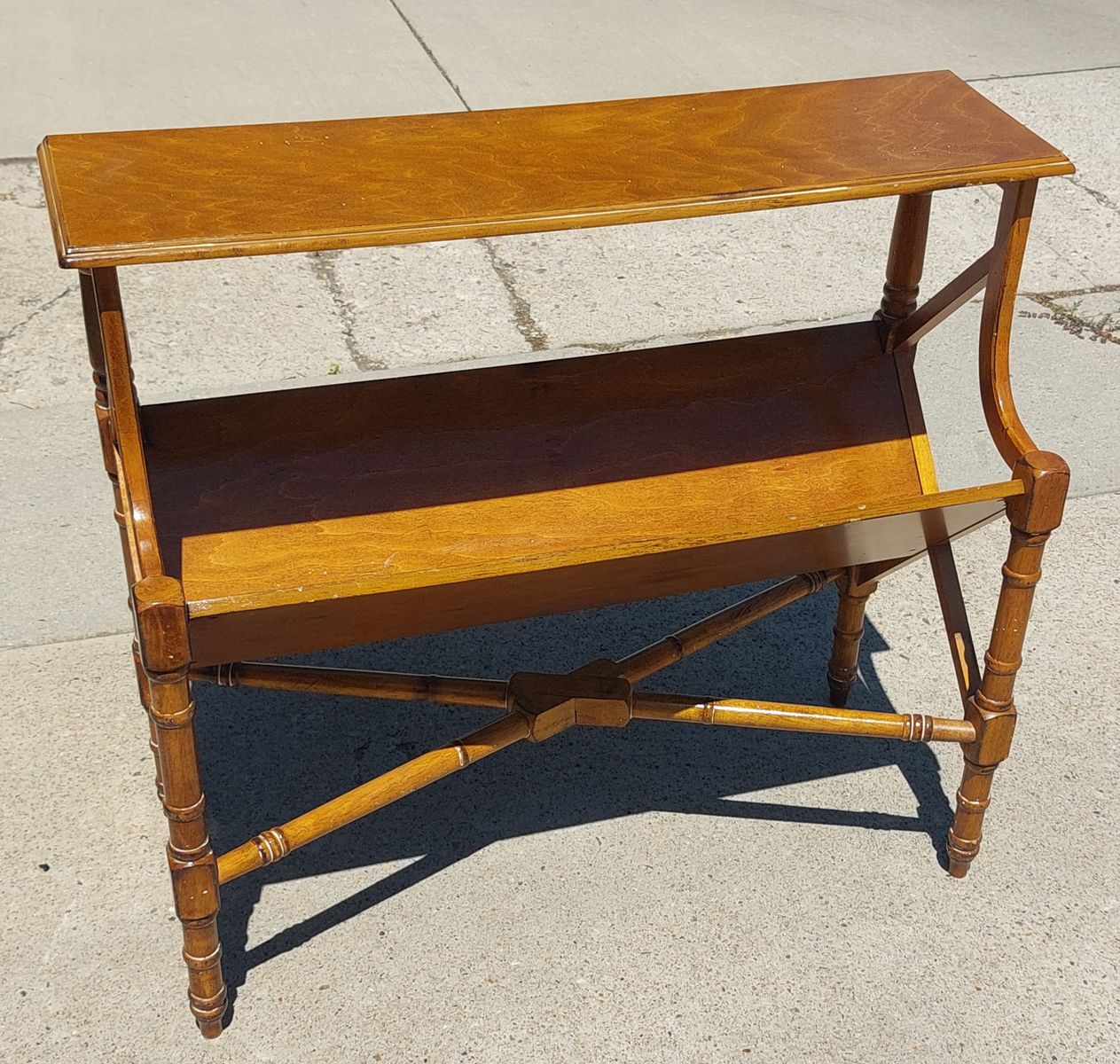 Vintage Library Trough Table