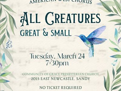 American West Chorus March Concert