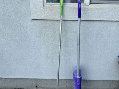 Swiffer WetJet Mop & Sweeper Cleaning Kit - Used, Good Condition