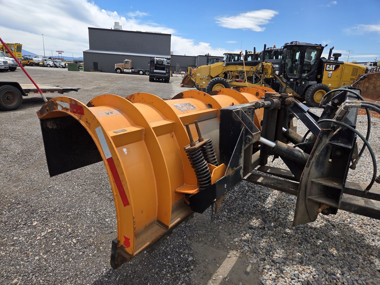 Monroe Hydraulic Directional Snow Plow, 12' Wide
