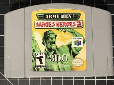 Sarge’s Heroes 2 for N64 Nintendo